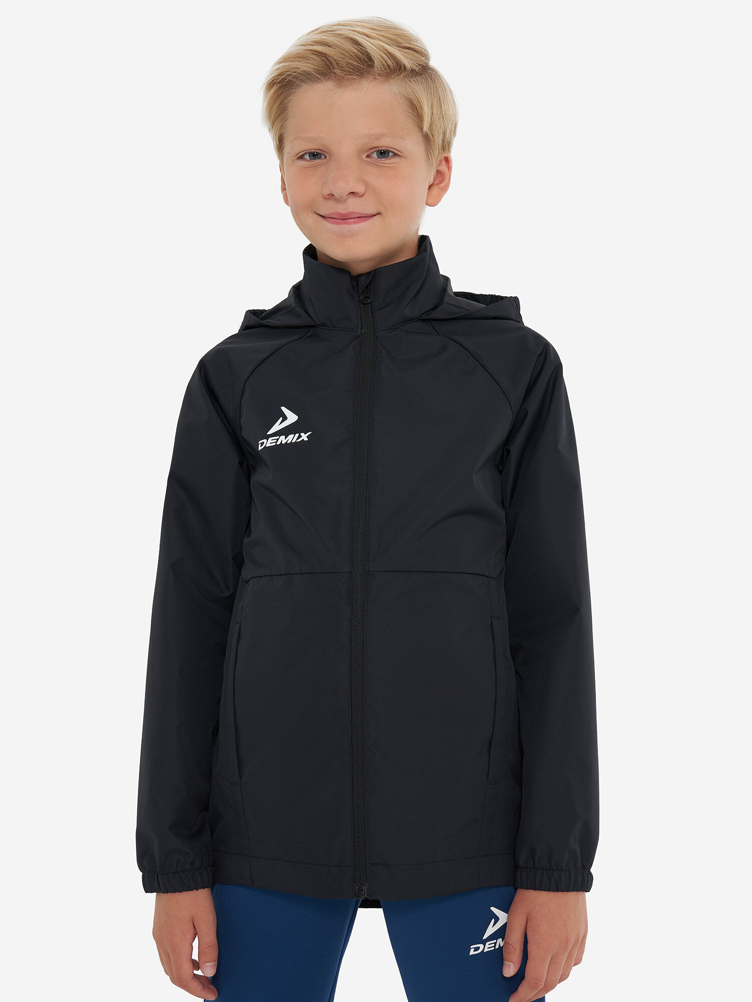 Ветровка Demix, размер 146-152, черный — фото 1