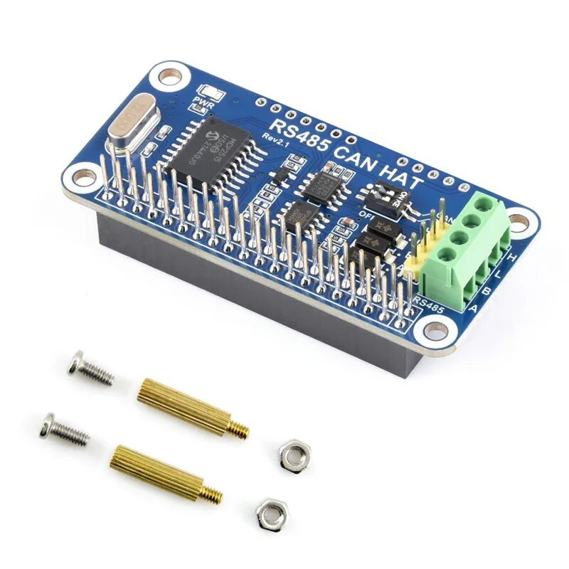 SHCHV RS485 CAN HAT для Raspberry Pi 4B/3B+/3B/Zero, RS485 CAN HAT