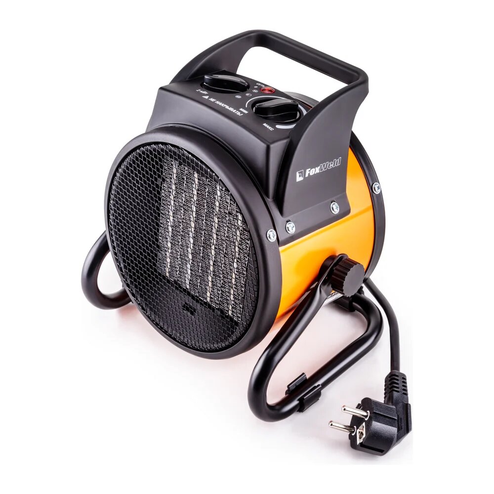 Foxweld Электрическая тепловая пушка foxheat e 10c с керамическим нагревательным элементом (3квт) 8882