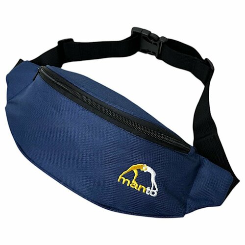 Сумка поясная Manto, синий