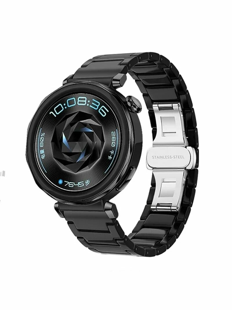 Керамические ремешки для Huawei Watch GT5 Pro 42mm ремешок 18 мм для Huawei Watch GT5 41mm — фото 1
