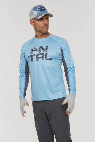 Изображение товара Лонгслив Finntrail Wave Logo, противомоскитная защита, UV-защита, мужской, L