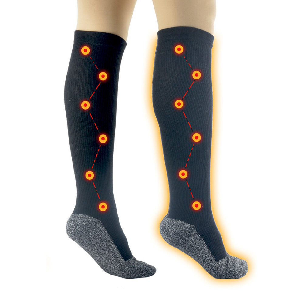 Термосапоги с постоянной температурой 35°C для мужчин и женщин, теплые носки для зимы и катания на лыжах