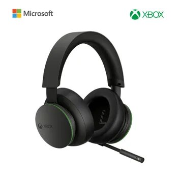 Xbox Наушники беспроводные с микрофоном Беспроводная Bluetooth-гарнитура Microsoft Xbox, Bluetooth, USB, черный