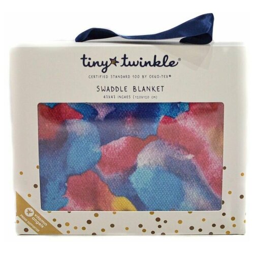 Пеленка TinyTwinkle Цвет: Акварель Хлопок+Вискоза пеленка tinytwinkle цвет море