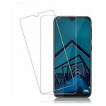 Комплект 2 шт/ Защитное стекло для samsung galaxy A02/ A02s комплект 2 штуки 2.5 D без чёрной рамки - изображение