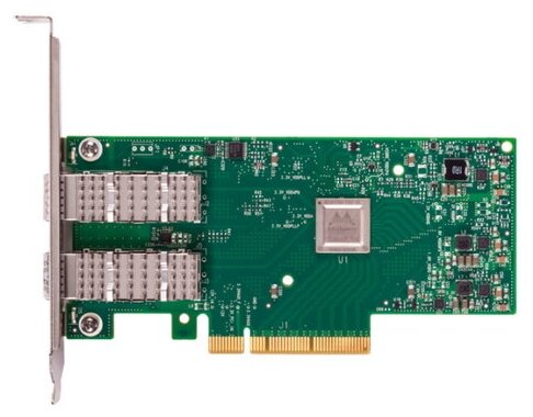 Сетевой адаптер Mellanox MCX4121A-ACAT ConnectX-4 Lx EN Network Interface Card 25GbE Dual-Port SFP28 PCIe3.0 x8 ROHS