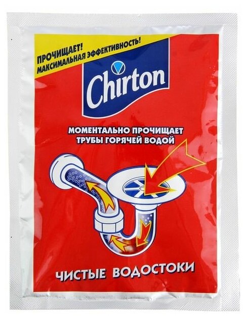 Средство для прочистки труб горячей водой Chirton 80 г