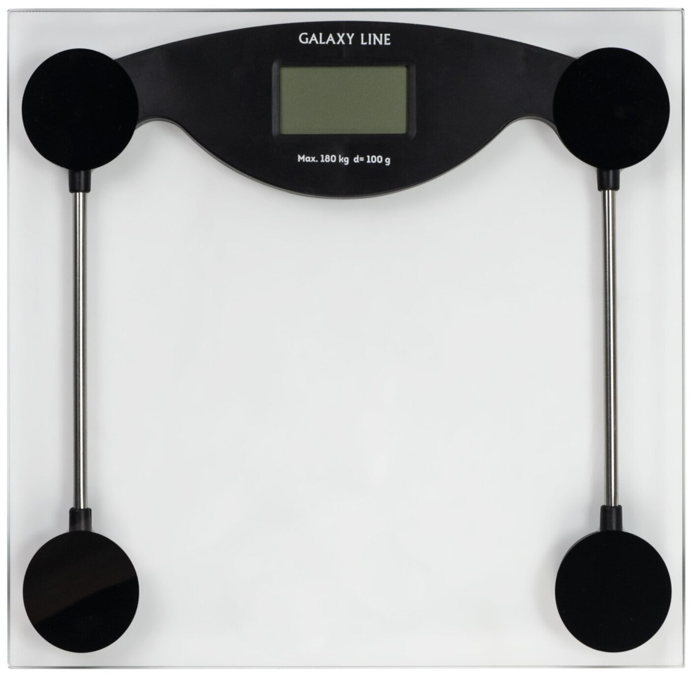 Весы напольные Galaxy LINE GL4810 черные - фотография № 1