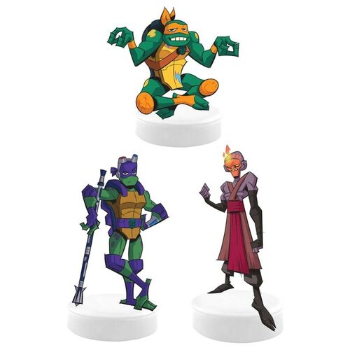 TMNT Штампик 3шт Черепашки-ниндзя 7см, NIT5020-3