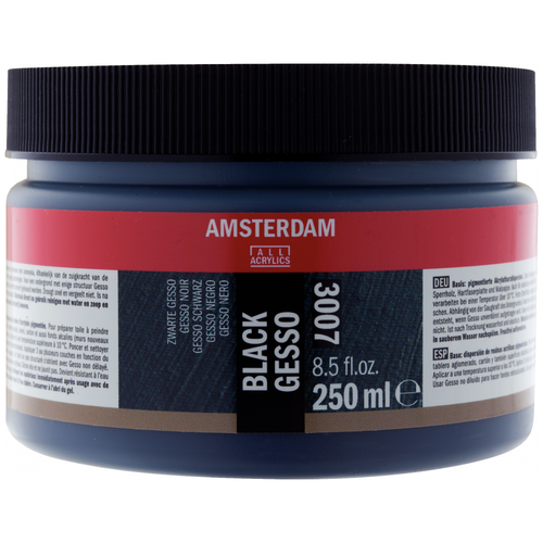 Грунт Gesso Armsterdam (3007) черный 250мл