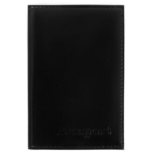 Обложка для паспорта RICH LINE ОФ1, черный обложка для паспорта rich line пшт41 коричневый