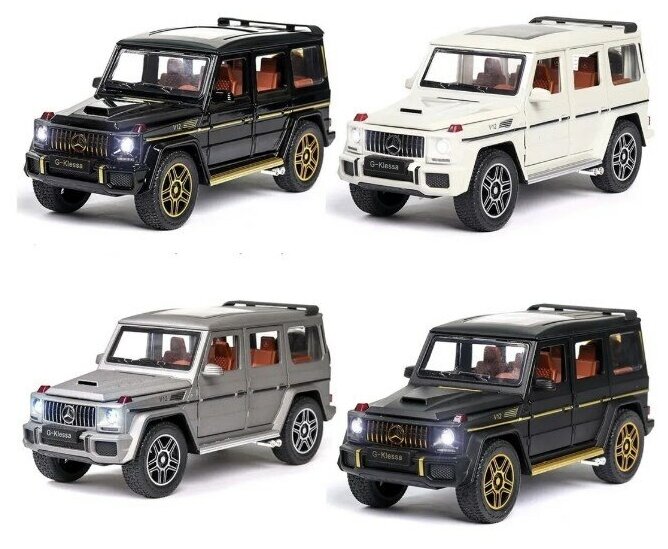 Металлическая машинка 1:24 Mercedes-Benz G6