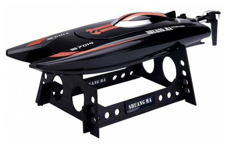 Катер на радиоуправлении Racing Boat (2.4G, 15 км/ч, 35 см)-ORANGE