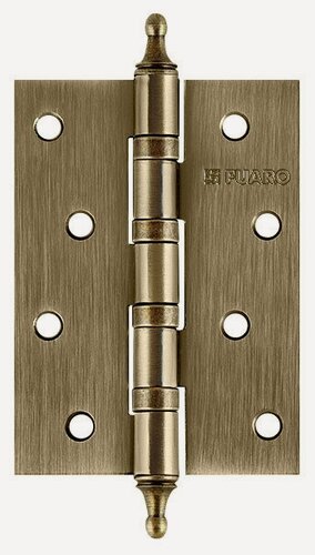 Изображение товара Петля универсальная IN4400UA-BL AB (4BB/A/BL 100x75x2,5) бронза блистер