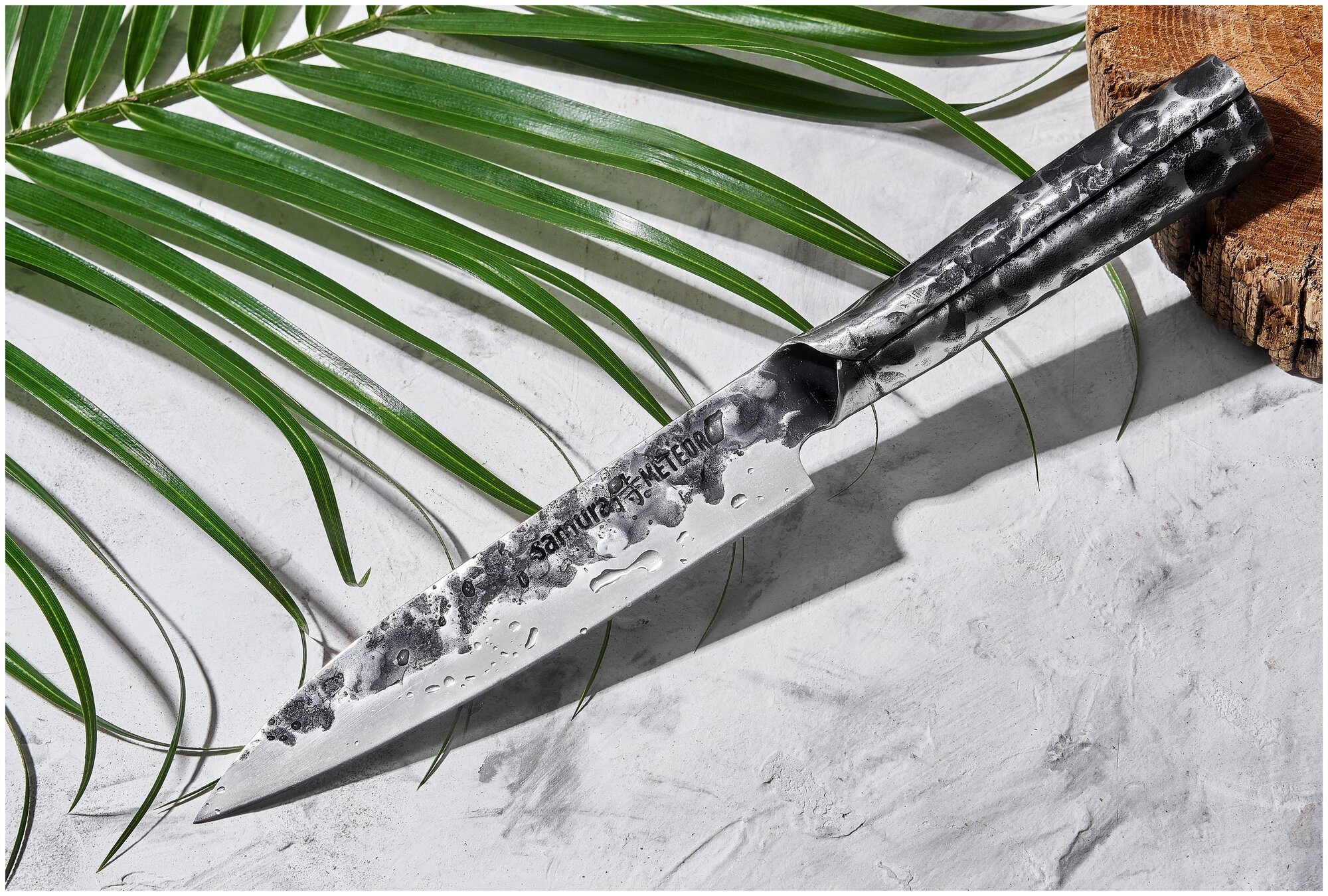 Нож Samura сантоку Meteora, 16 см, AUS-10 - фото №8