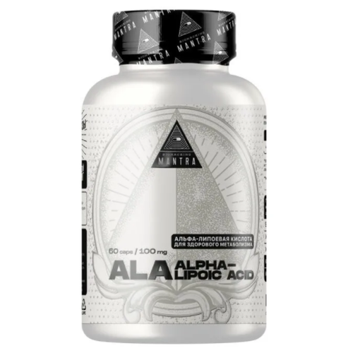 Капсулы Biohacking Mantra Alpha-lipoic acid, 60 шт.