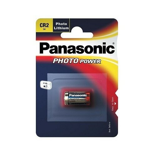 Батарейка Panasonic Lithium Power CR-2L/1BP CR2 BL1 батарейка panasonic lithium power cr2 в упаковке 1 шт