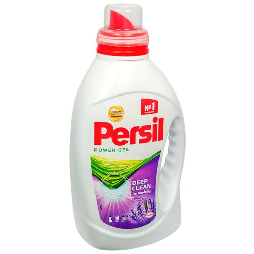 Средство для стирки жидкое 1.3л для цветных тканей • PERSIL лаванда • HENKEL 1 шт