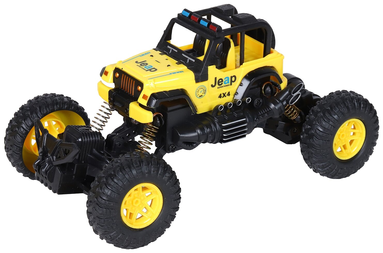 Внедорожник Autodrive Краулер, JB116845, 1:18, 29 см, желтый