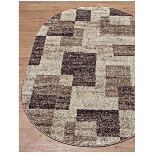 Ковер t635 - BEIGE - Овал - коллекция PLATINUM 2.00x3.00