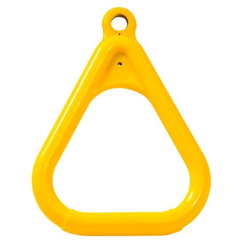 фото Кольцо гимнастическое треугольное желтое babygrad
