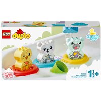 Конструктор LEGO DUPLO 10965 Приключения в ванной: плавучий поезд для зверей, 14 дет.