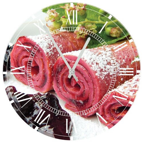 фото Svs настенные часы svs 4001277 kitchen рулет