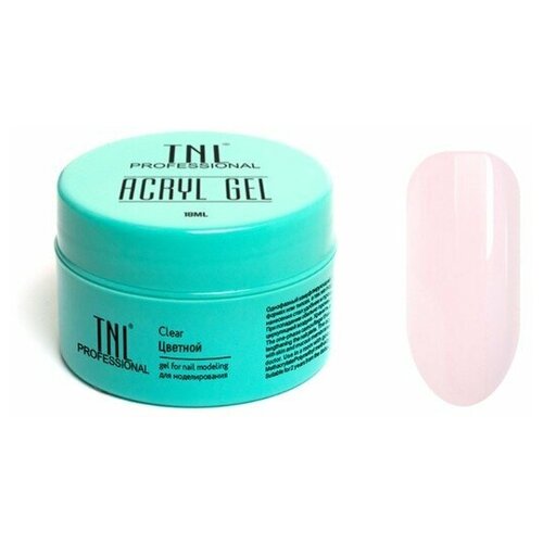 Акриловый гель TNL Acryl Gel, камуфлирующий, розовый, 18 мл