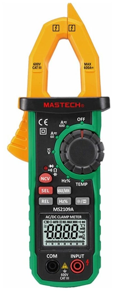 Токовые клещи Mastech MS2109A