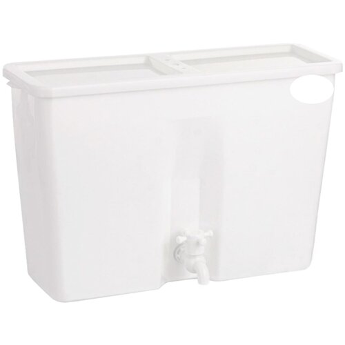 Рукомойник пластиковый 485x315x1645 объем 17 л без ЭВН цвет белый Удобный умывальник из высококачественного материала для поддержания гигиены 2810₽