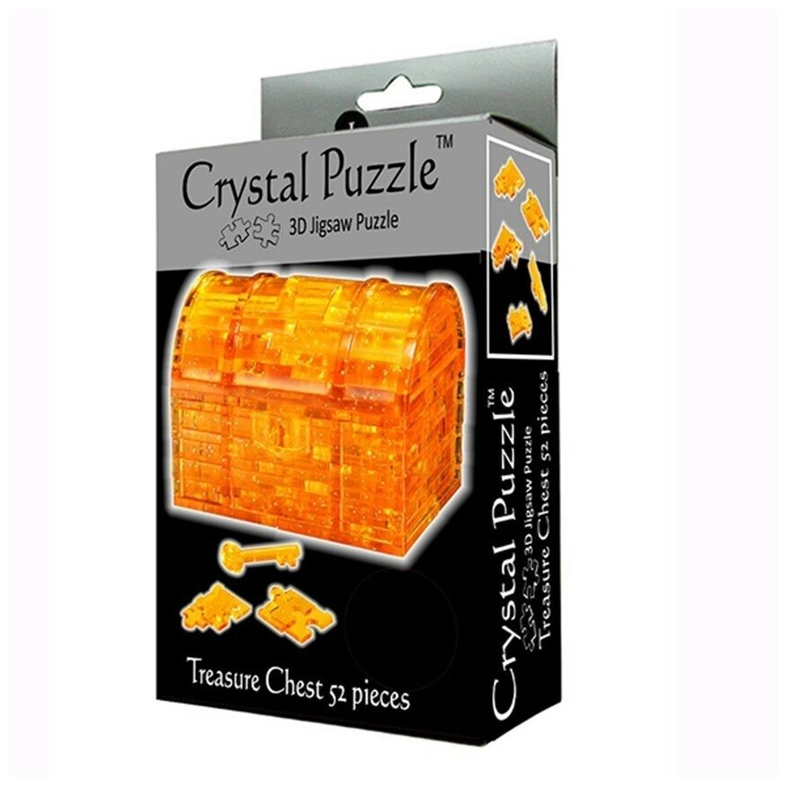 Головоломка 3D Crystal Puzzle Сундук - фото №5