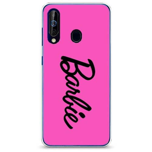 фото Силиконовый чехол "barbie на розовом" на samsung galaxy a60 / самсунг галакси а60 case place