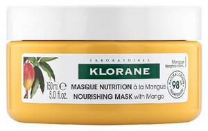 Klorane Маска питательно-восстанавливающая с маслом манго
