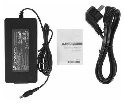 Коммутатор Hikvision 9G 1SFP 6PoE+ 110W неуправляемый - фото №4