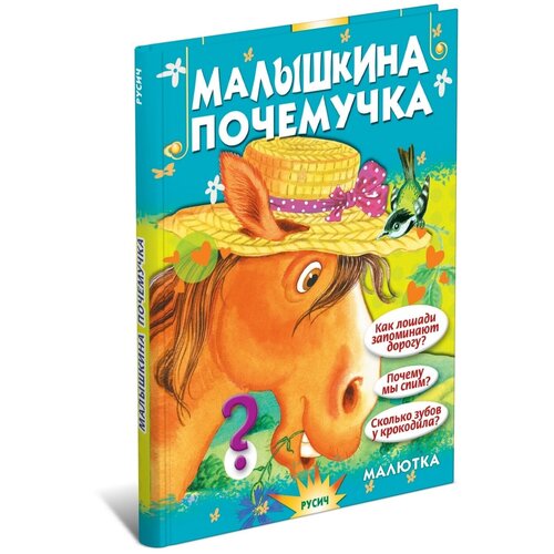 Детская книга Малышкина почемучка