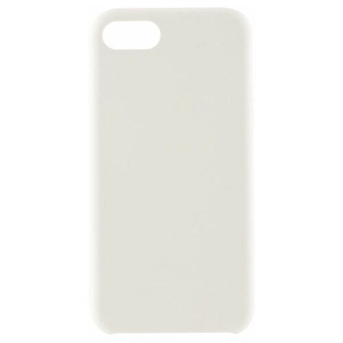 фото Чехол для iphone 7\8 brosco softrubber, накладка, белый