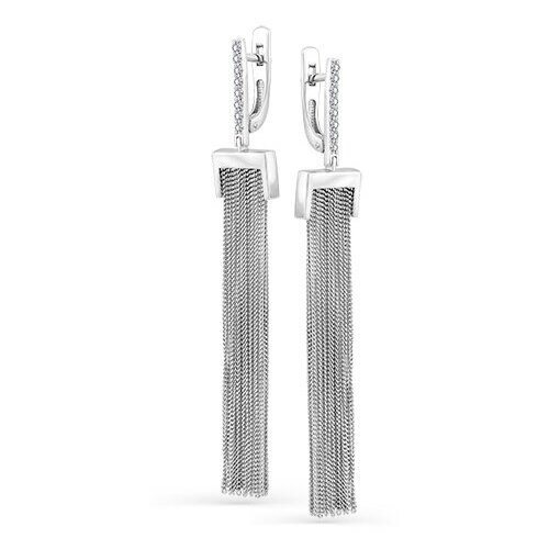 Серьги Master Brilliant, желтое золото, 585 проба, бриллиант