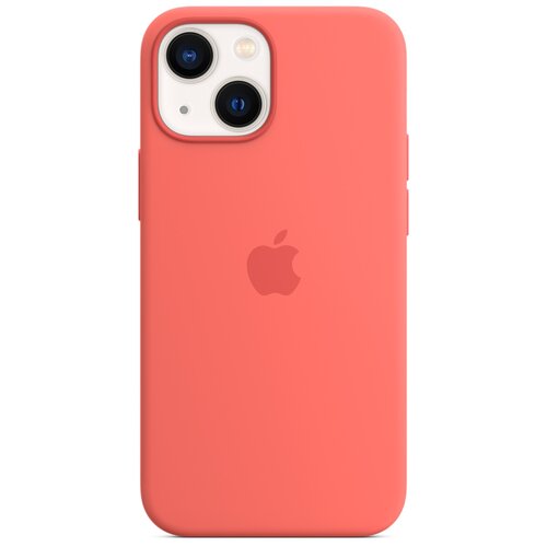 фото Чехол-накладка apple magsafe силиконовый для iphone 13 розовый помело