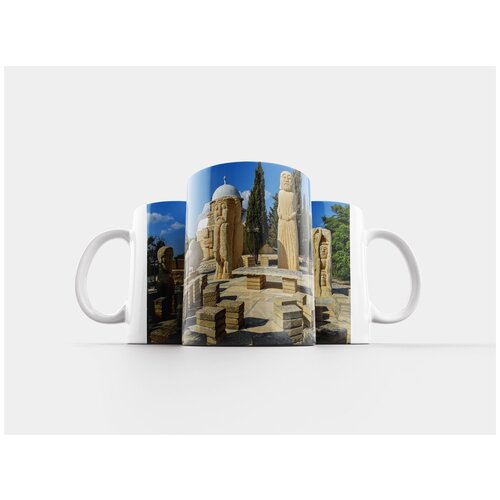 фото Кружка "кипр, мазотосе, парк petreon скульптура" 320 мл lotsprints