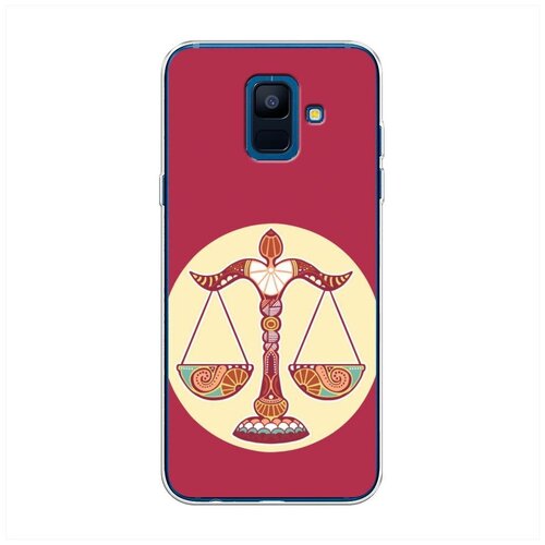 фото Силиконовый чехол "весы" на samsung galaxy a6 / самсунг галакси а6 case place