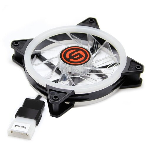 Вентилятор для корпуса Ginzzu RGB 12DR4 S