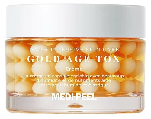 MEDI-PEEL H8 Gold Age Tox Cream крем-филлер с экстрактом кокона шелкопряда, 50 мл