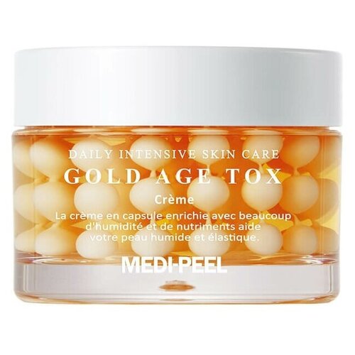 MEDI-PEEL H8 Gold Age Tox Cream крем-филлер с экстрактом кокона шелкопряда, 50 мл