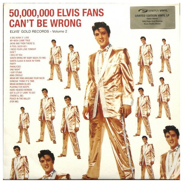 Elvis Presley Elvis Presley - 50 Million Elvis Fans Can't Be Wrong Мистерия звука - фото №3