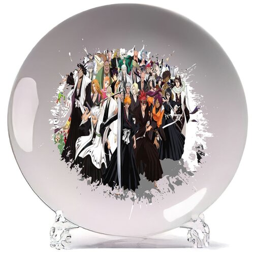 фото Тарелка аниме блич все персонажи coolpodarok