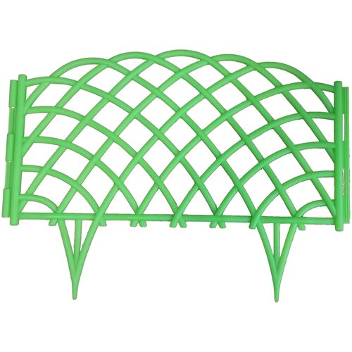 Дачная мозаика Забор декоративный Диадема салатовый ограждение садовое пластик солнечный сад 267 см х 34 см микс