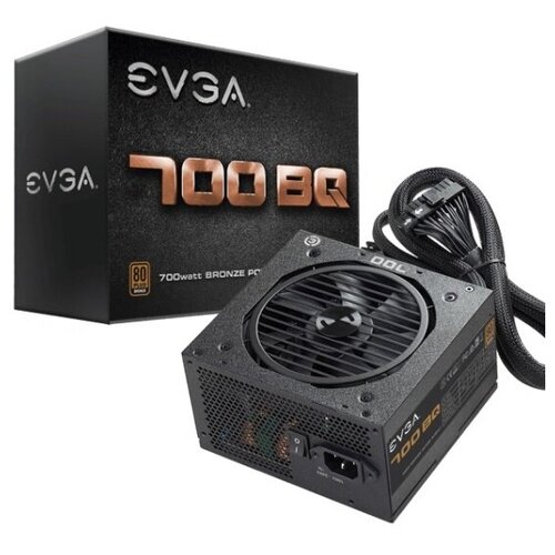 Блок питания ATX EVGA 700 BQ 110-BQ-0700-V2 700W, 80Plus Bronze, 120mm fan