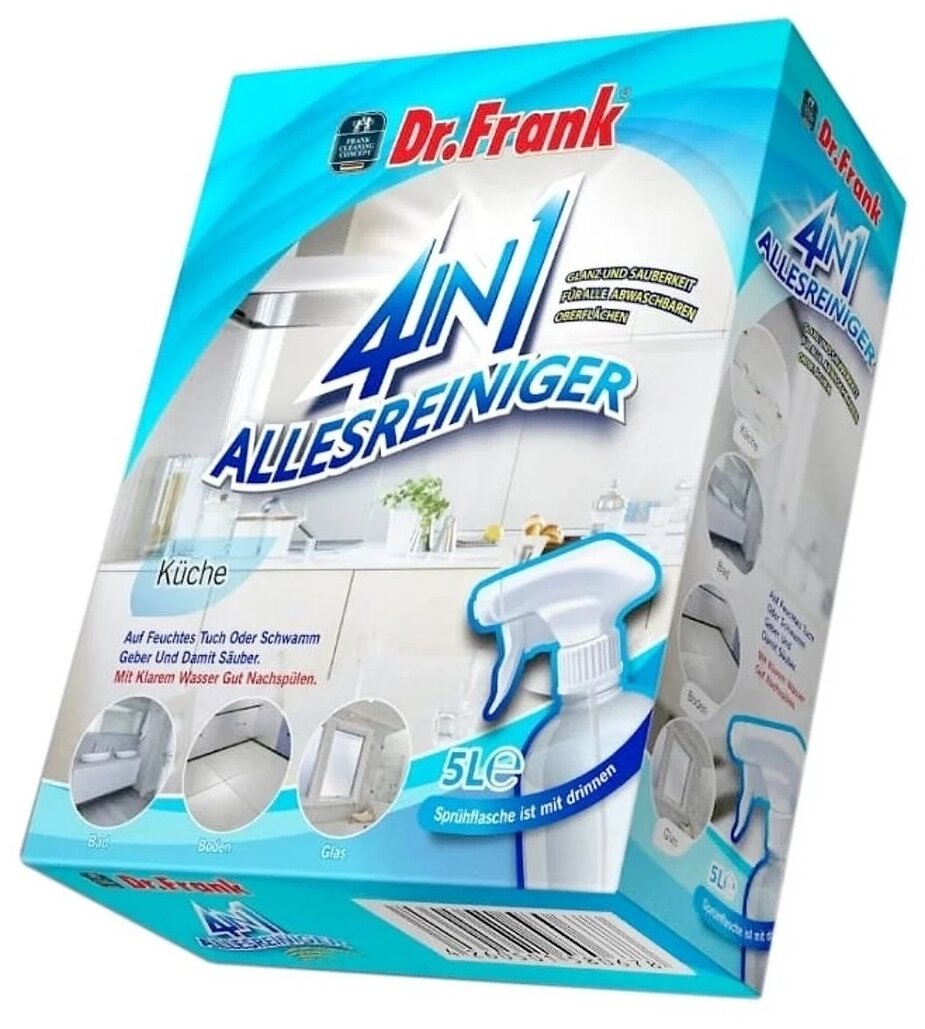 Чистящее средство Dr.Frank Allesreiniger 4 in 1 5 л DRS041 - фотография № 1