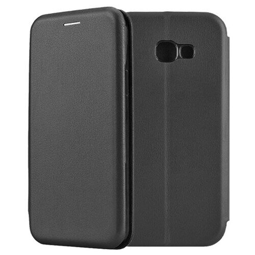 Чехол-книжка Fashion Case для Samsung Galaxy A5 (2017) A520 черный чехол книжка fashion case для samsung galaxy a3 2017 a320 красный